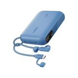 Belkin BoostCharge BPB021HQBL 20W 10.000 mAh Entegre USB-C Kablolu Hızlı Şarj Mavi Powerbank