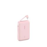 Belkin Boostcharge Entegre Type-C Kablolu 10.000 mAh Pd 20W Pembe Powerbank