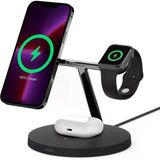 Belkin Boostcharge Pro Wız009vfbk Siyah 3İn1 Kablosuz Hızlı Şarj Aleti Teşhir Outlet Vitrin