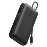 Belkin BPB029HQBK Ultracharge 10000MAH 45W Dahili Usb-C Kablolu Dijital Göstergeli Powerbank - Siyah