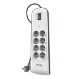 Belkin BSV804VF2M Beyaz-Gri 8'li Priz