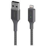 Belkin Caa007bt04gr Smart Led 1.2 M Gri Lightning Kablo