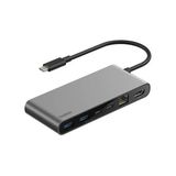 Belkin INC024HQSGY 8 Port Usb-C Hub 2.5gb Ethernet 4K HDMI Sd/microsd Çoklayıcı Adaptör - Uzay Grisi