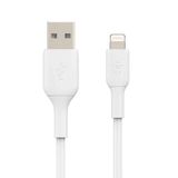 Belkin Lightning Kablosu (Hızlı Şarj Lightning - USB Kablosu) MFi Sertifikalı Şarj Kablosu (Beyaz, 3m)