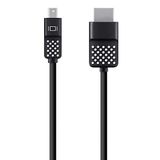 Belkin Mini 1.8 m Display Port to HDMI Cable siyah