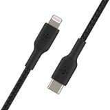 Belkin Örgülü Usb-C - Lightning Kablosu (Hızlı Şarj Kablosu) Hızlı Şarj Mfi Sertifikalı Usb-C Kablos