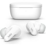 Belkin Soundform Flow True Wireless Gürültü Önleyici Bluetooth Kulaklık, Ter ve Su Sıçramalarına Karşı Korumalı, Koruma Türü Ipx5, 31 Saat Çalışma Süresi - Beyaz