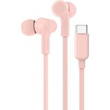 Belkin Soundform Kablolu Kulaklık (Pembe) – Mikrofonlu Kulak Içi Tasarım, Usb-C Konnektör, Iphone 15
