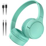 Belkin Soundform Mini Çocuk Kablosuz Kulaklık – Dahili Mikrofon, 30 Saat Çalma, Eğlenceli Çıkartmala
