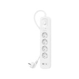 Belkin Srb001 Usb-C 2 m 4'lü Akım Korumalı Priz Beyaz