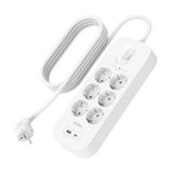 Belkin Srb002 Usb-C 2 m 6x Akım Korumalı Priz Beyaz