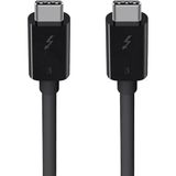 Belkin Thunderbolt 3 100W 40Gbps Usb-C - Usb-C Kablosu (2 Metre, Siyah - F2cd085bt2m-Blk) - Teşhir Vitrin