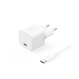 Belkin USB-C Fiş 25 W, 60 W USB-C Kablo ile (1 m), Apple iPhone 16 Serisi, iPad Pro, Samsung Galaxy S25, Nintendo Switch ve Daha Fazlası için PD 3.0 PPS Hızlı Şarj Cihaz, Beyaz
