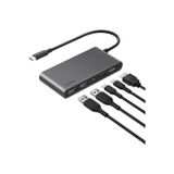 Belkin USB-C Hub, 5 Portlu, 60 Hz’de 4K HDMI Ekran Desteği, 100W Güç, 5Gbps Veri Aktarımı, MacBook, iPad Pro İçin USB-C Çoklu Port Adaptörü