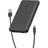 Belkin Usb-C Taşınabilir Powerbank, 10000 Mah, 1 Usb C Bağlantı Noktası Ve 15W'A Kadar 2 Usb A Bağlantı Noktası, Iphone 14 Pro/14 Pro Max/13, Airpods, Ipad, Galaxy S21/Ultra Uyumlu - Siyah Teşhir