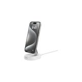 Belkin WIA008BTBK Boostcharge Pro Magsafe Katlanır Qi2 15W Şarj Standı-Beyaz