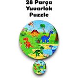 Bella Casa Kids Dino Dinazor Puzzle,egitici Puzzle Dinazor,montessori Egitici Oyuncak,ahsap Egitici Yapboz Montessor