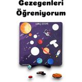 Bella Casa Kids Gezegenler Tak Çıkar Ahşap Oyuncak,eğitici Uzay Seti,astronot,eğitici Oyuncak