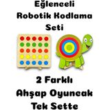 Bella Casa Kids Robotik Tosbik,renk Oyun Tahtası,eğitici Oyuncak,ahşap Oyuncak