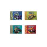 Bella Donna Gıpta 25x35 Hot Wheels Resim Defteri 15YP 5437 4'lü