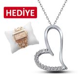Bella Gloria GK00179 Sade Kalp Kolye