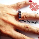 Bella Gloria Tria Gy00332 Gümüş Yüzük