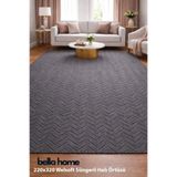 Bella Home 220x320 cm Welsoft Süngerli Halı Örtüsü | Yumuşak Dokulu | Şık ve Kullanışlı