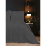 Bella Home 3 Parça Masal Pike Takımı - Çit Kişilik - 240X260 cm - Orijinal Kutulu - Antrasit