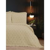 Bella Home 3 Parça Masal Pike Takımı - Çit Kişilik - 240X260 cm - Orijinal Kutulu - Bej