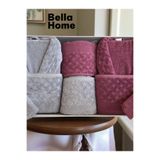 Bella Home 8 Parça Hasır Aile Bornoz Seti - Çeyiz Seti - %100 Pamuk - Orijinal Lüks Kutu