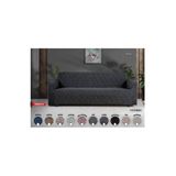 Bella Home Altınkoza Maksi Stil Strech Koltuk Örtüsü (3+3+1+1) - Likralı - Lastikli - Oturma Grubu - Füme