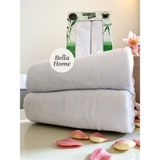 Bella Home Bamboo Ihram Takımı - 110 x 220 - %100 Bambu - 1250GR. - Lüks Kutulu - 110 x 220 cm - Beyaz