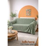 Bella Home Bubble Koltuk Örtüsü | 175X215 cm | 1 Adet | Yumuşak Dokulu & Modern Tasarım | Şık ve Kullanışlı - 175 x 215 cm - Çağla Yeşili