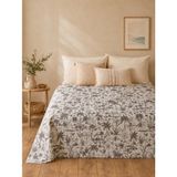 Bella Home Çift Kişilik Dijital Baskılı Pike | 200X230 cm | Hafif ve Ferah Doku | Yazlık ve Günlük Kullanıma Uygun - Çok Renkli