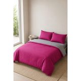 Bella Home Düz Renk Nevresim Takımı - Kutulu - Desensiz - Solmaya Dayanıklı - Canlı Renkli - Hassas Tuşeli - Yumuşak - 80% Pamuk 20% Polyester - 200 x 220 cm