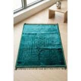 Bella Home Kalın Kaliteli Peluş Kadife Kaymaz Taban Seccade 80 cm x 120 cm - 100% Polyester