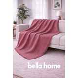 Bella Home Koltuk Örtüsü (Çok Amaçlı) – 170X200 cm | Dayanıklı | Şık Tasarım - 170 x 200 cm - Gül Kurusu