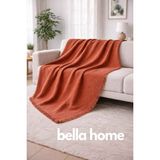 Bella Home Koltuk Örtüsü (Çok Amaçlı) – 170X200 cm | Dayanıklı | Şık Tasarım - 170 x 200 cm - Kiremit