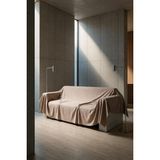 Bella Home Lux Premium Kalite Parlak Şönil Koltuk Örtüsü Vizon - 175 cm x 210 cm - 175 x 210 cm