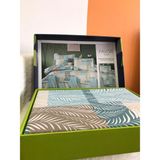 Bella Home Nevresim Takımı Tek Kişilik %100 Pamuk Kutulu - Mint - 160 x 220 cm