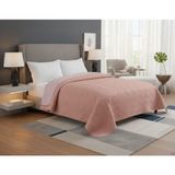 Bella Home Nova Tek Kişilik Yatak Örtüsü | 160X220 cm | Çok Amaçlı, Hafif ve Şık | Yazlık ve Mevsimlik - Pudra - 160 x 220 cm