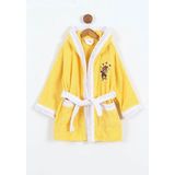 Bella Home Palyaço Nakışlı Kapüşonlu Çocuk Bornozu - %100 Cotton - Orijinal Kutulu - 6 - 7 Yaş - Sarı