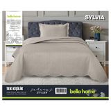 Bella Home Sylvia Yatak Örtüsü Tek Kişilik - Bej - 180 x 240 cm