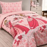 Bella Home Tek Kişilik Çocuk Nevresim Takımı | Yumuşak Dokulu | Modern Tasarım | 160X220 | Kutulu - Pembe - 160 x 220 cm