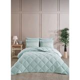 Bella Home Tek Kişilik Jakarlı Uyku Seti - Wellsoft Yorgan - 3 Parça - Pvc Orijinal Çantalı - Mint