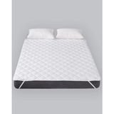 Bella Home Uludağ Kapitoneli Köşe Lasitkli Yatak Koruyucu Pamuklu Alez - Beyaz - 90 x 190 cm