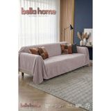 Bella Home Wellsoft Süngerli Koltuk Örtüsü – Yumuşak Dokulu, Kaymaz Taban - 170 x 210 cm - Pudra