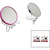 Bella House K-4504 K-0902 Metal Çerçeve ve Ayaklı Makyaj Aynası 5" Yuvarlak Büyüteçli Çift Yönlü - 12'li Paket