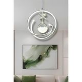 Bella Krom 3 Renk Modern Sarkıt LED Avize