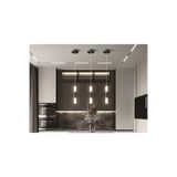 bella lighting Premium Sarı Gold Ithal Kaplama Modern Çubuk Tekli Sarkıt Tasarım Lüks Dekoratif Aydınlatma Salon Yatak Odası Günışığı Led